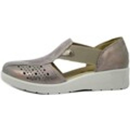 Scarpe Mocassini Donna Aperti, Pelle , Pianta Larga-355270 - IMAC - Modalova