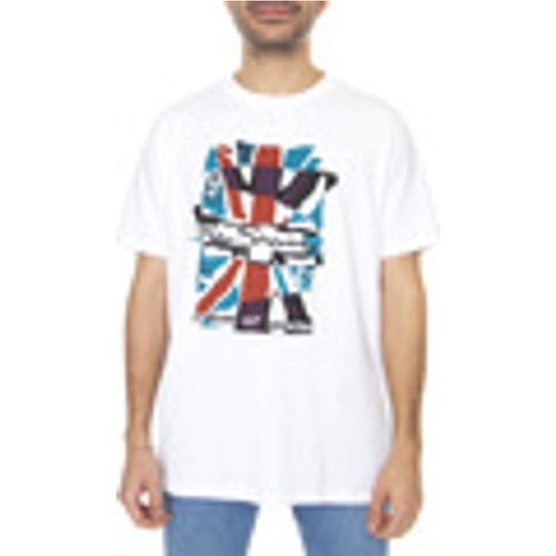 T-shirt & Polo Collage Union Jack Tee White - Ben Sherman - Modalova