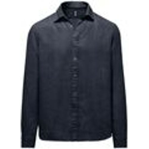 Camicia a maniche lunghe SM6402 T LI2-20 NAVY - Bomboogie - Modalova