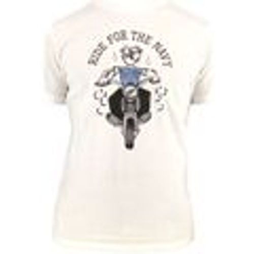 T-shirt T-shirt Navy Rider Uomo White - Bl'ker - Modalova