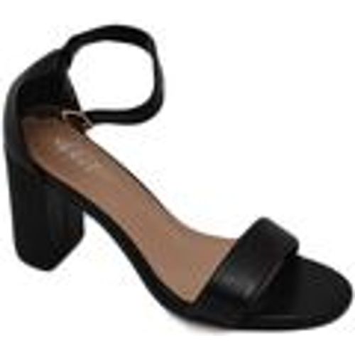 Sandali Sandalo alto donna con tacco doppio 8cm cinturino alla cav - Malu Shoes - Modalova