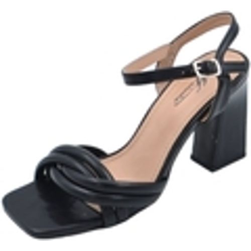 Sandali Sandalo alto donna pelle open toe tacco doppio 8 cm cintur - Malu Shoes - Modalova