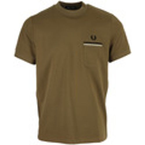 T-shirt Loopback Jersey Pocket - Fred Perry - Modalova