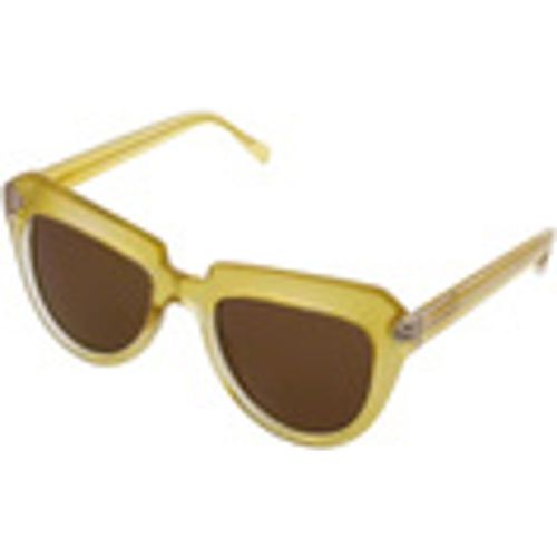 Occhiali da sole Stella Gold UV 400 Protection Yellow Sunglasses - Komono - Modalova