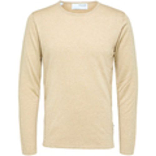 Felpa Rocks Knit Crew Neck Kelp - Selected - Modalova