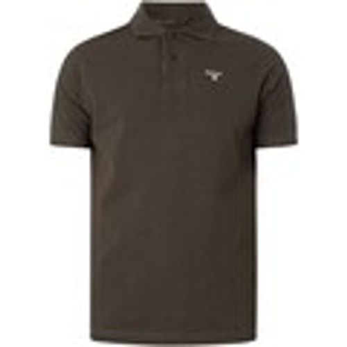 Polo Polo in piqué di tartan - Barbour - Modalova