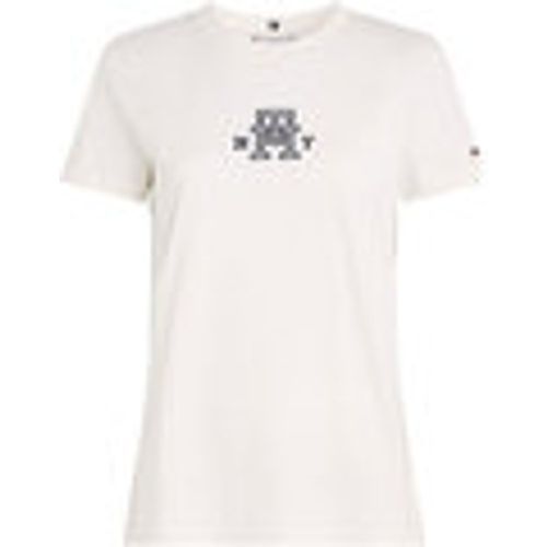 T-shirt & Polo T-shirt girocollo con logo - Tommy Hilfiger - Modalova