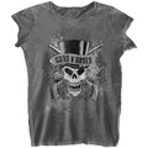 T-shirts a maniche lunghe Guns N Roses Faded Skull - Guns N' Roses - Modalova