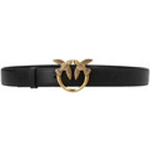 Cintura cintura donna 3cm nera oro - pinko - Modalova