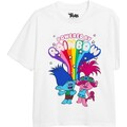 T-shirts a maniche lunghe Powered By Rainbows - Trolls - Modalova