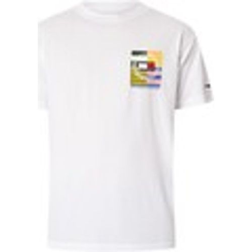 T-shirt T-shirt rilassata con bandiera - Tommy Jeans - Modalova