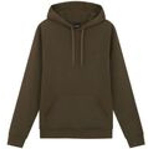 Felpa ML416TON TONAL PULLOVER HOODIE-W485 OLIVE - Lyle & Scott - Modalova