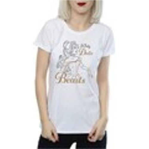 T-shirts a maniche lunghe I Only Date Beasts - Dessins Animés - Modalova
