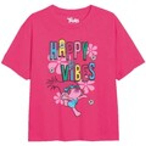 T-shirts a maniche lunghe Happy Vibes - Trolls - Modalova