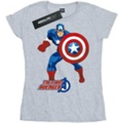 T-shirts a maniche lunghe BI352 - Captain America - Modalova