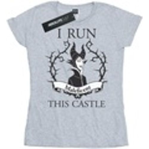 T-shirts a maniche lunghe I Run This Castle - Maleficent - Modalova