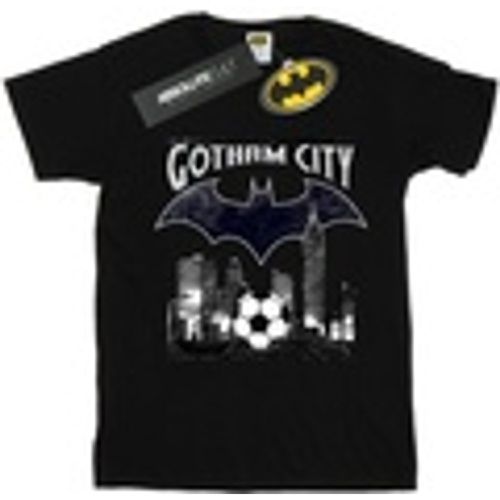 T-shirts a maniche lunghe Batman Football Gotham City - Dc Comics - Modalova