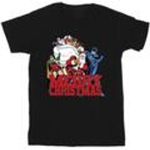 T-shirts a maniche lunghe Batman Merry Christmas Comic - Dc Comics - Modalova