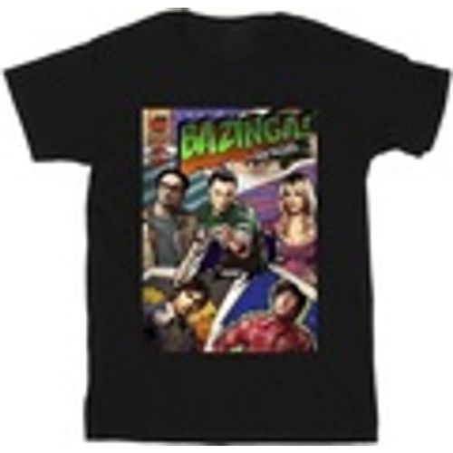 T-shirts a maniche lunghe Bazinga Cover - The Big Bang Theory - Modalova