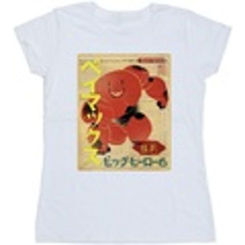 T-shirts a maniche lunghe Big Hero 6 Baymax Baymax Newspaper - Disney - Modalova