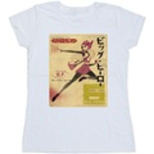 T-shirts a maniche lunghe Big Hero 6 Baymax Honey Lemon Newspaper - Disney - Modalova