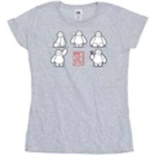 T-shirts a maniche lunghe Big Hero 6 Baymax Many Poses - Disney - Modalova