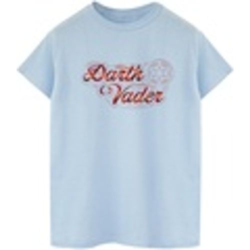 T-shirts a maniche lunghe Obi-Wan Kenobi Darth Vader Ribbon Font - Disney - Modalova