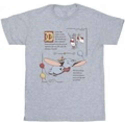 T-shirts a maniche lunghe Dumbo Story Book Page - Disney - Modalova
