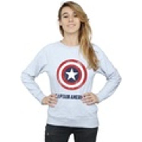 Felpa Captain America Shield Text - Marvel - Modalova