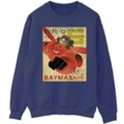 Felpa Big Hero 6 Baymax Flying Baymax Newspaper - Disney - Modalova