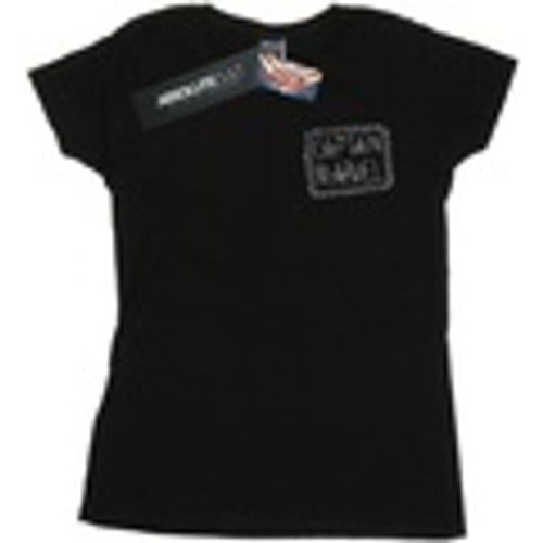 T-shirts a maniche lunghe Captain Breast Patch - Marvel - Modalova