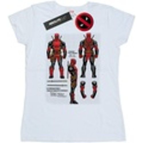 T-shirts a maniche lunghe Deadpool Action Figure Plans - Marvel - Modalova