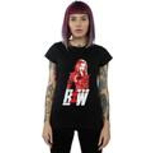 T-shirts a maniche lunghe Black Widow Movie Logo Artwork - Marvel - Modalova