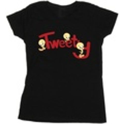 T-shirts a maniche lunghe Tweety Trio - Dessins Animés - Modalova