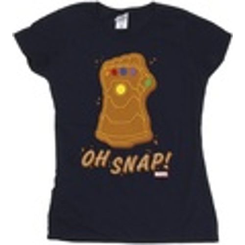 T-shirts a maniche lunghe Thanos Oh Snap - Marvel - Modalova