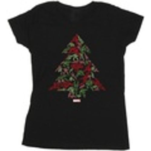 T-shirts a maniche lunghe Avengers Christmas Tree - Marvel - Modalova
