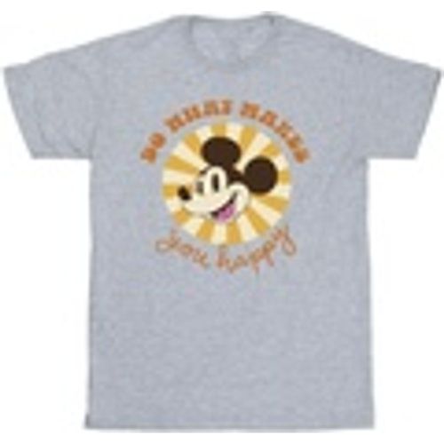 T-shirts a maniche lunghe Mickey Mouse Do What Makes You Happy - Disney - Modalova