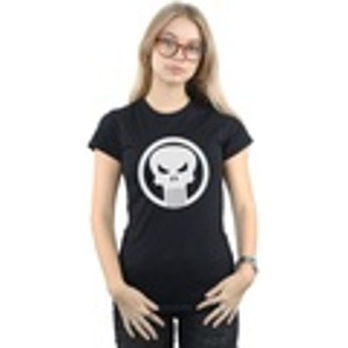 T-shirts a maniche lunghe The Punisher Skull Circle - Marvel - Modalova