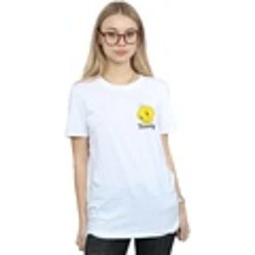 T-shirts a maniche lunghe Tweety Pie Head - Dessins Animés - Modalova