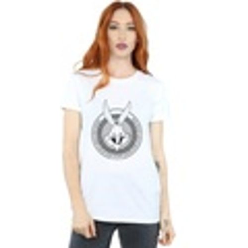 T-shirts a maniche lunghe Bugs Bunny Greek Circle - Dessins Animés - Modalova