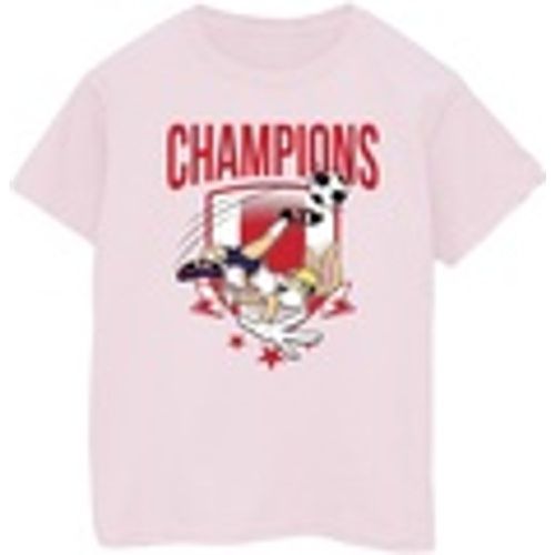 T-shirts a maniche lunghe Lola Football Champions - Dessins Animés - Modalova