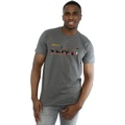 T-shirts a maniche lunghe Daffy Duck Colour Code - Dessins Animés - Modalova