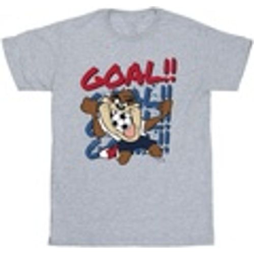 T-shirts a maniche lunghe Taz Goal Goal Goal - Dessins Animés - Modalova