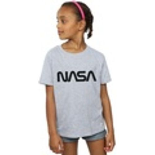 T-shirts a maniche lunghe Modern Logo - NASA - Modalova