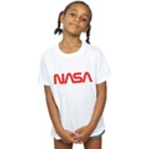 T-shirts a maniche lunghe Modern Logo - NASA - Modalova