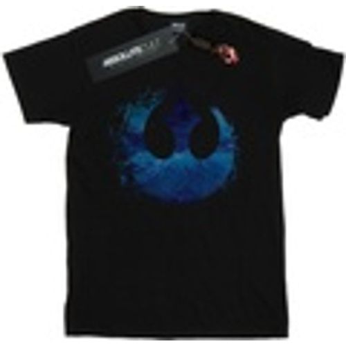 T-shirts a maniche lunghe Star Wars The Rise Of Skywalker Resistance Symbol Wave - Star Wars: The Rise Of Skywalker - Modalova