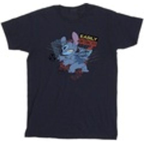 T-shirts a maniche lunghe Lilo And Stitch Easily Distracted - Disney - Modalova