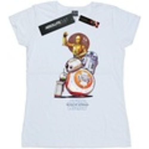 T-shirts a maniche lunghe Star Wars The Rise Of Skywalker Droids Illustration - Star Wars: The Rise Of Skywalker - Modalova