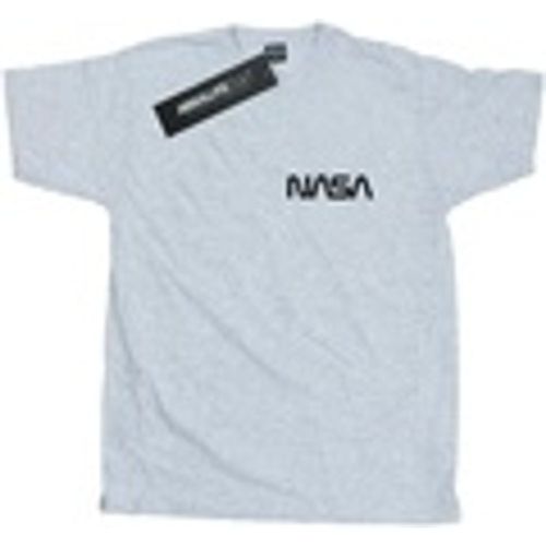 T-shirts a maniche lunghe Modern Logo Chest - NASA - Modalova