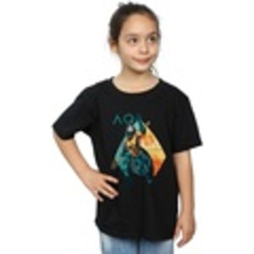T-shirts a maniche lunghe Aquaman Tropical Icon - Dc Comics - Modalova